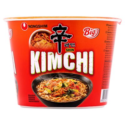 Nong Shim Shin Big Bowl Noodle Kimchi Flavour 農心 泡菜辛拉麵碗麵