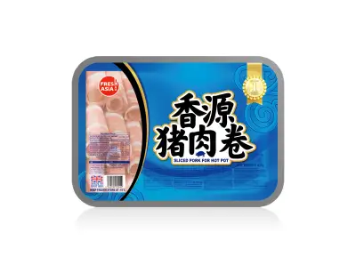 Freshasia Frozen Sliced Pork for Hot Pot 香源 豬肉卷