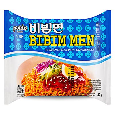 Paldo Bibim Men Korean Style Spicy Cold Noodle 韓國乾拌麵