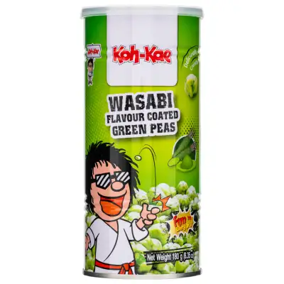 Koh-Kae Wasabi Flavour Coated Green Peas 大哥 芥末味青豆