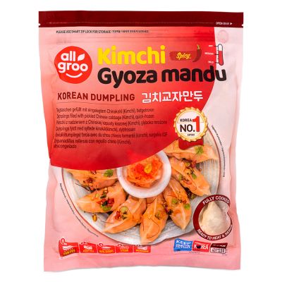 Allgroo Kimchi Spicy Gyoza Mandu Korean Dumpling 김치교차만두