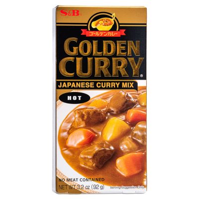 S&B Golden Curry Sauce Mix (Hot)