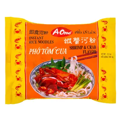 A-One Shrimp & Crab Flavour Pho Rice Noodles (蝦蟹河粉)